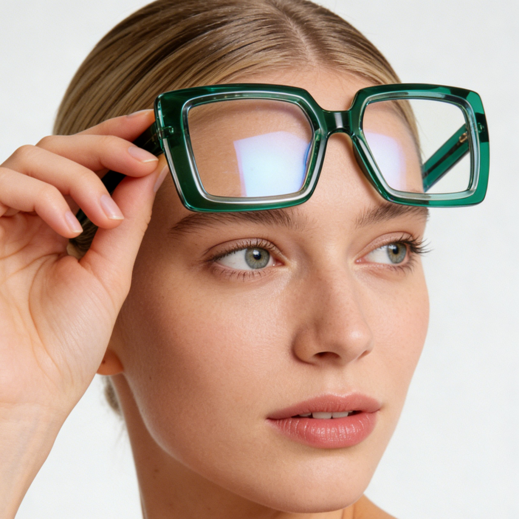 Luna Rectangle Eye Glasses